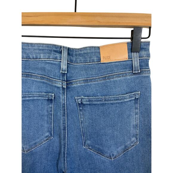 Paige Claudine Nostalgia W/ Curio Hem Relaxed High Rise Relaxed Straight Leg 26 - Picture 7 of 7